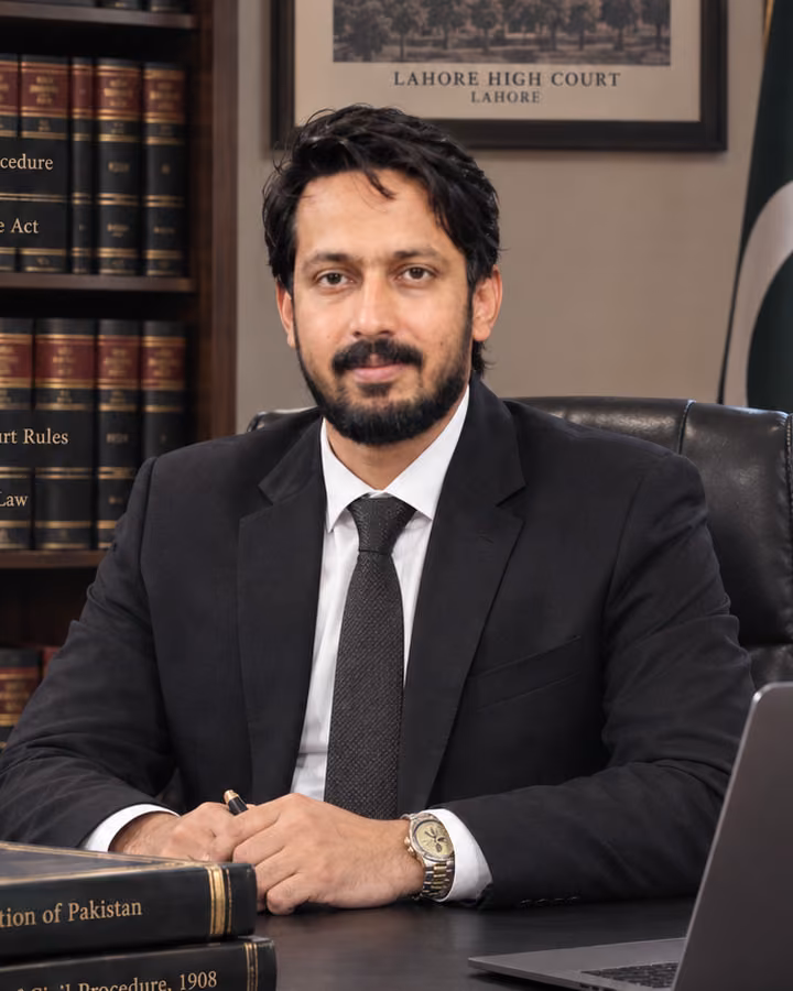 Portrait of Muhammad Messam Haidery, Advocate High Court