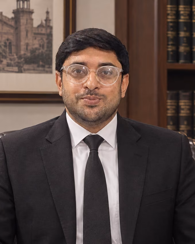 Portrait of Umair Ahmad Qaisrani, Advocate High Court